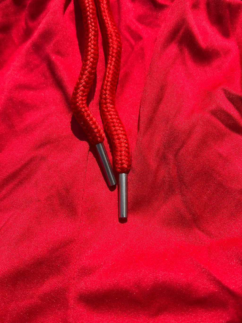 Wrath Polyester Shorts 7" Red
